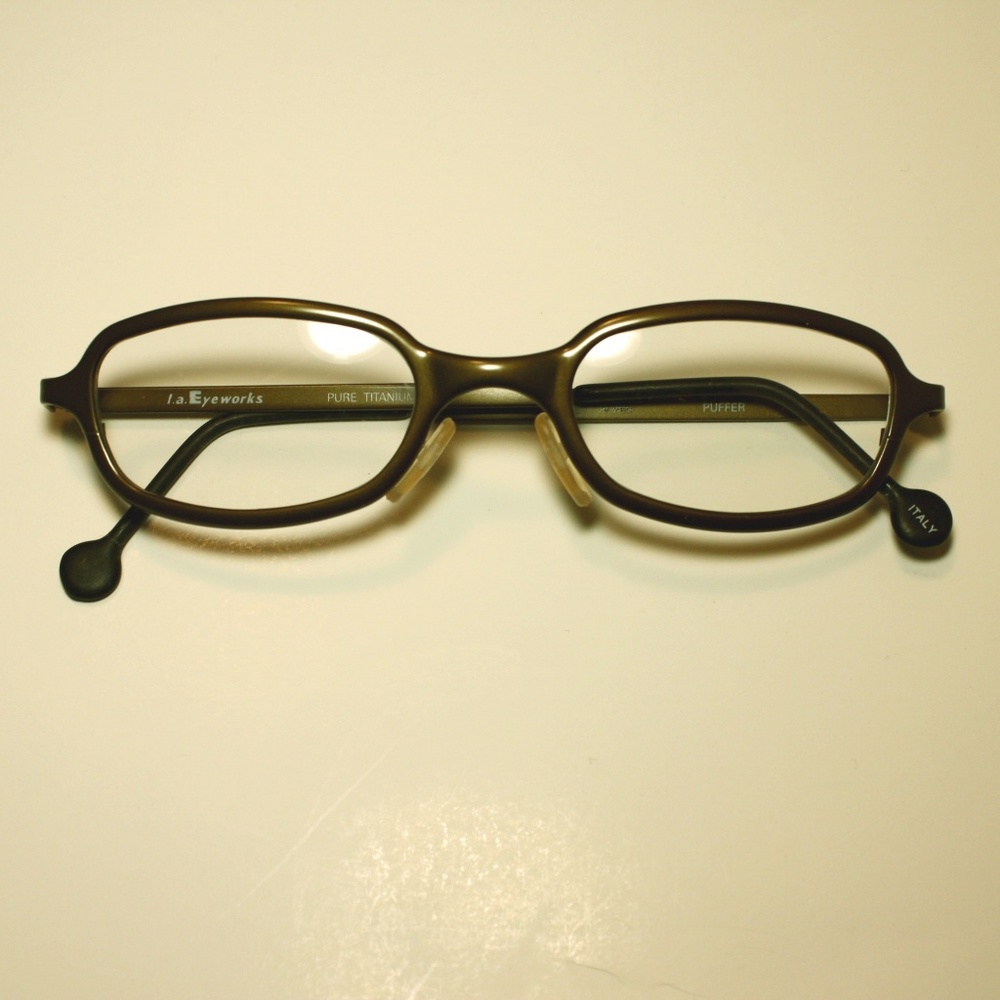 la eyeworks new vintage eyeglasses titanium unisex